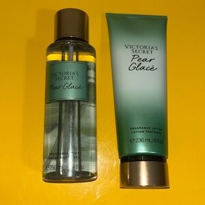 Victoria’s Secret Pear Glacé mist and lotion